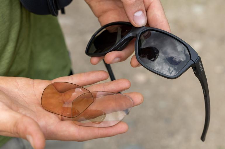 Smith Leadout PivLock ChromaPop Interchangeable Performance Sunglasses, Mat Smith Leadout Pivlock Sunglasses - PROLENS