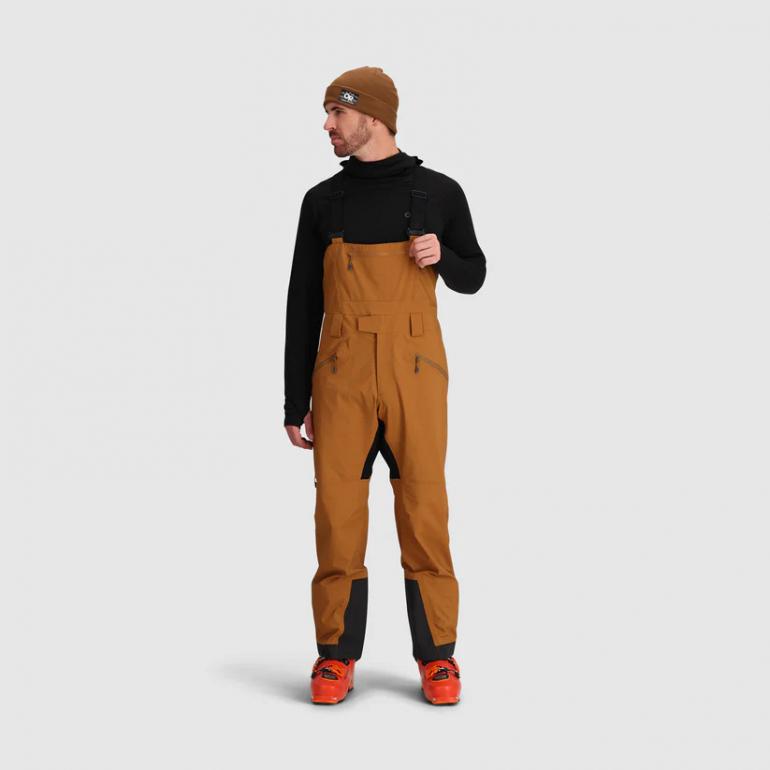 Outdoor Research Hemispheres Bib Pants: Salopette Da Sci Uomo In GORE-TEX, Stretch E Impermeabile