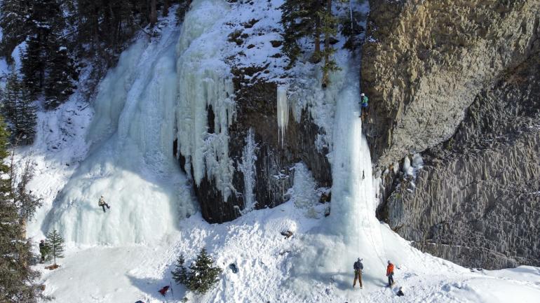 Ice Climbing Hyalite