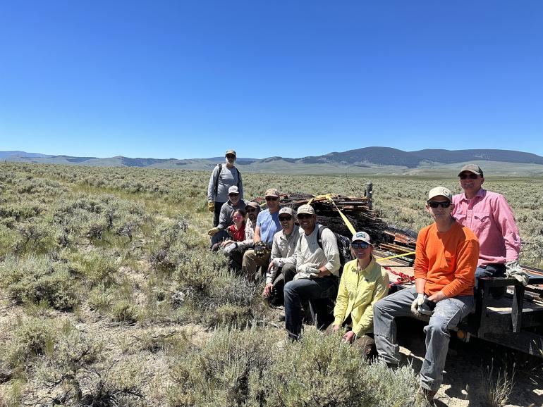 Grasshopper Valley Fence Pull