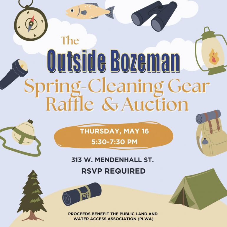 spring cleaning raffle and auction new date