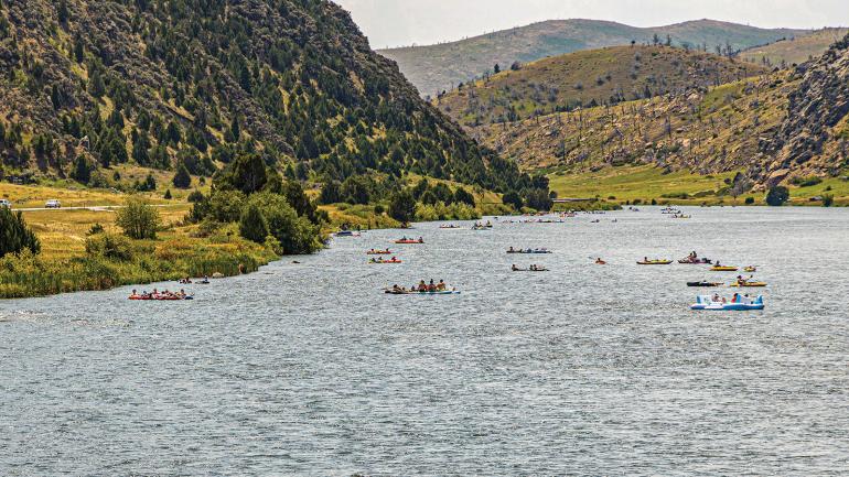 Tubing madison river