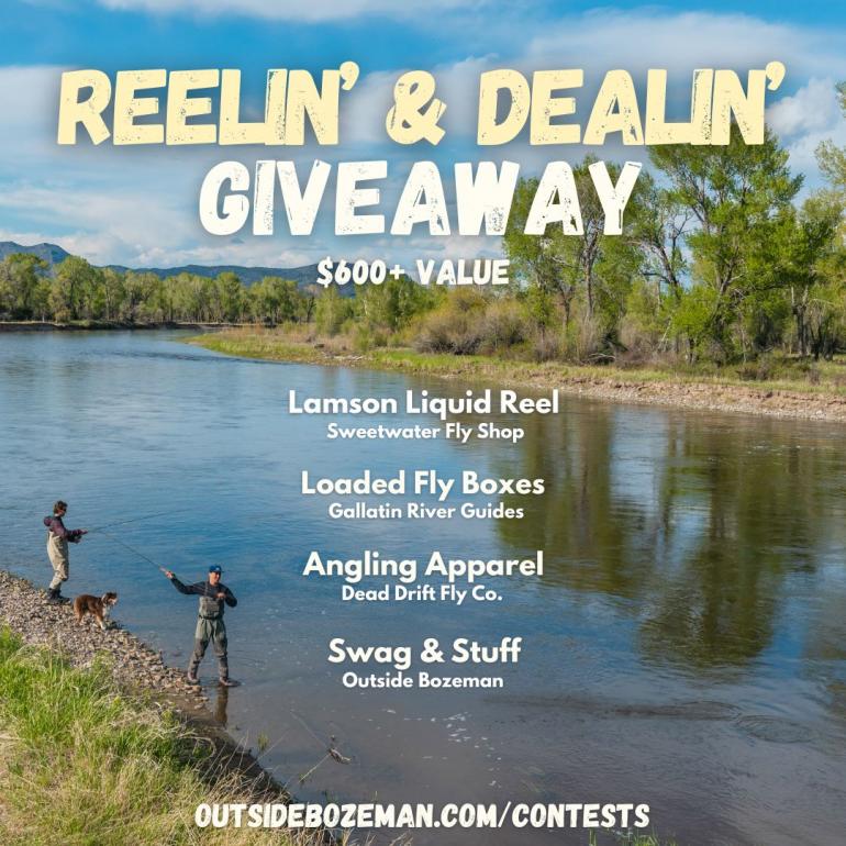 Reelin Dealin Giveaway Graphic