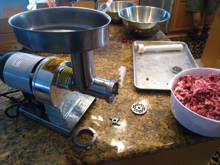 Meat grinder