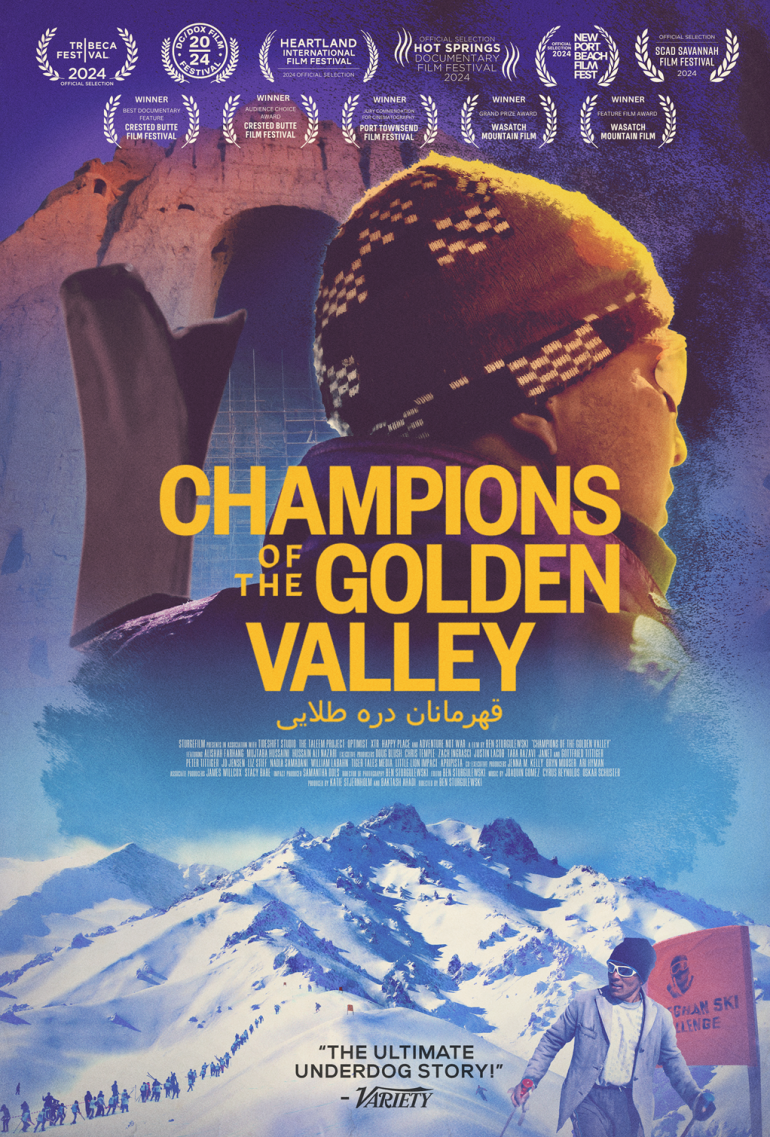 Movie poster for "Champions of the Golden Valley"