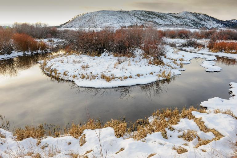 Ovando creek winter