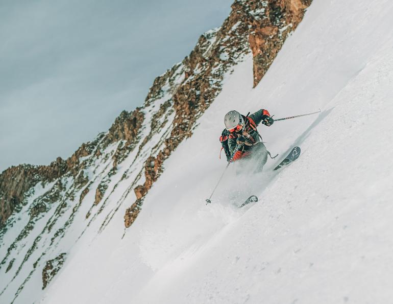 skiing big sky