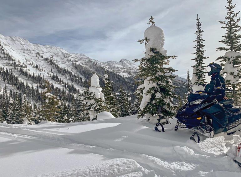 snowmobiling seeley lake