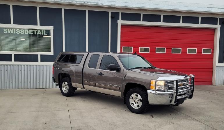 A clean truck after a service by SwissDetail