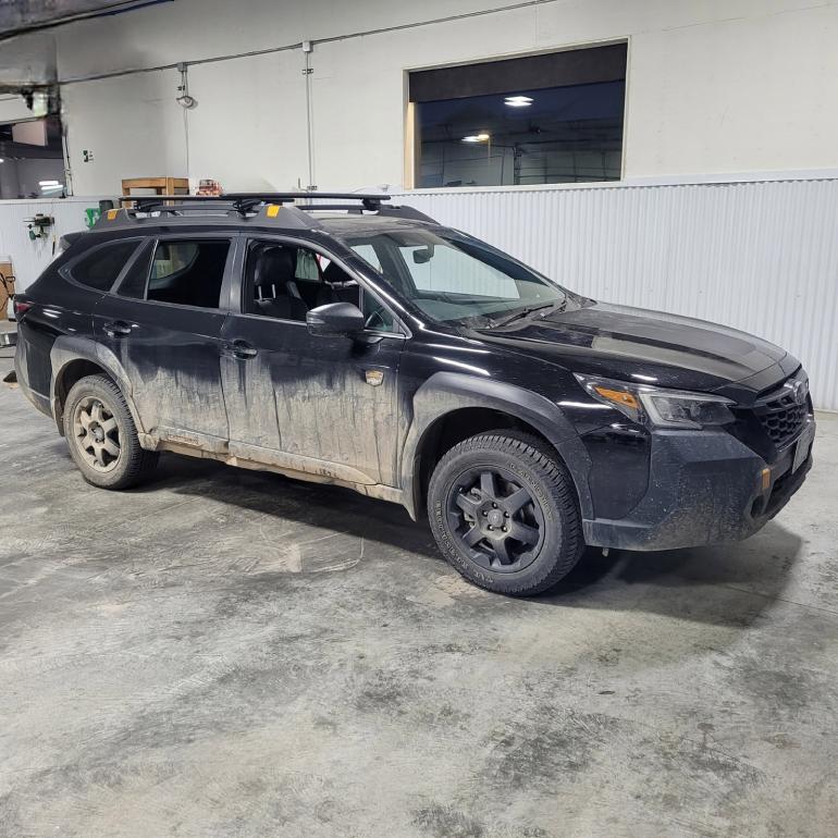 Dirty Subaru before being washed by SwissDetail. 