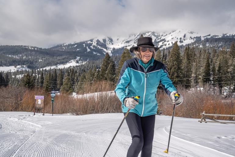 Theresa leland nordic skiing