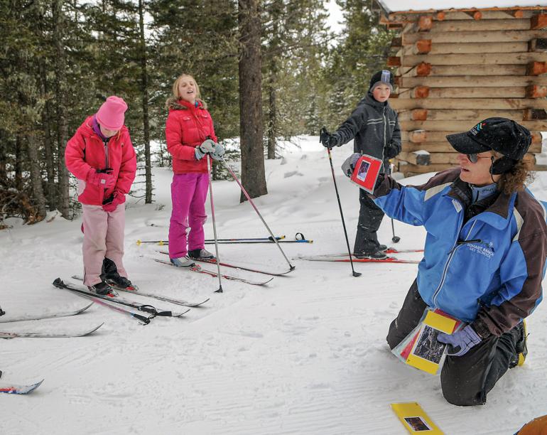 theresa leland teaching kids class