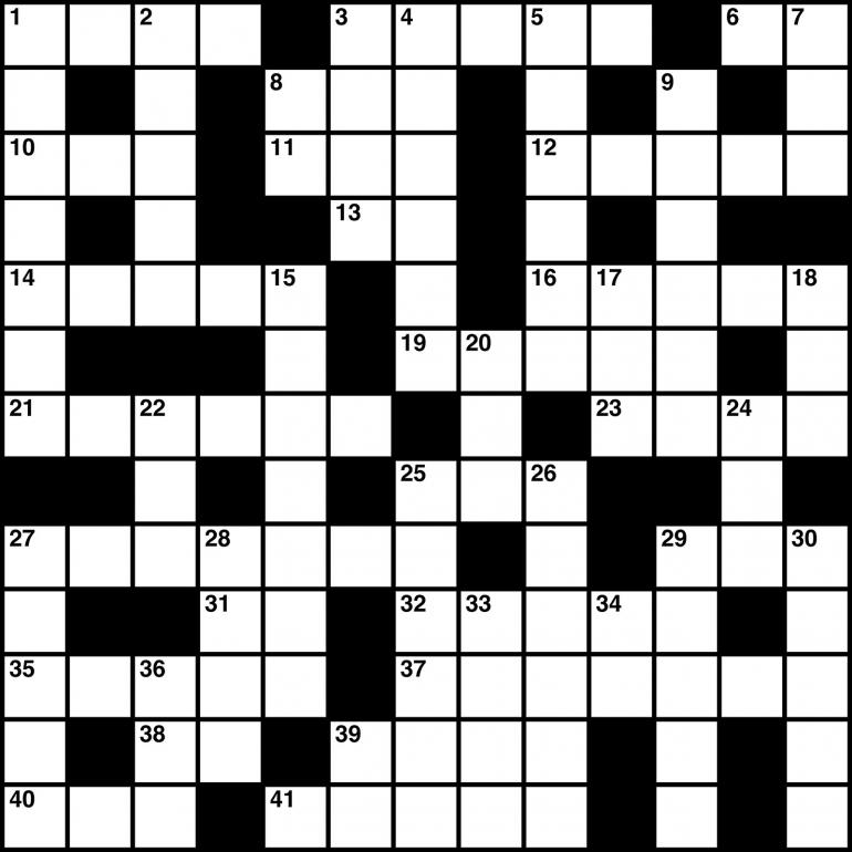 Winter 2011-12 crossword