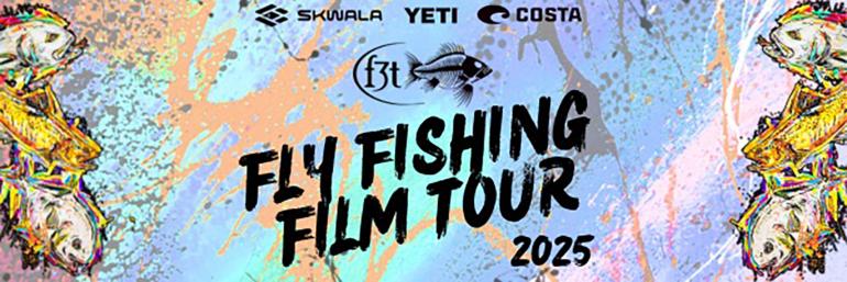 Fly Fishing Film Tour 2025 promotional banner