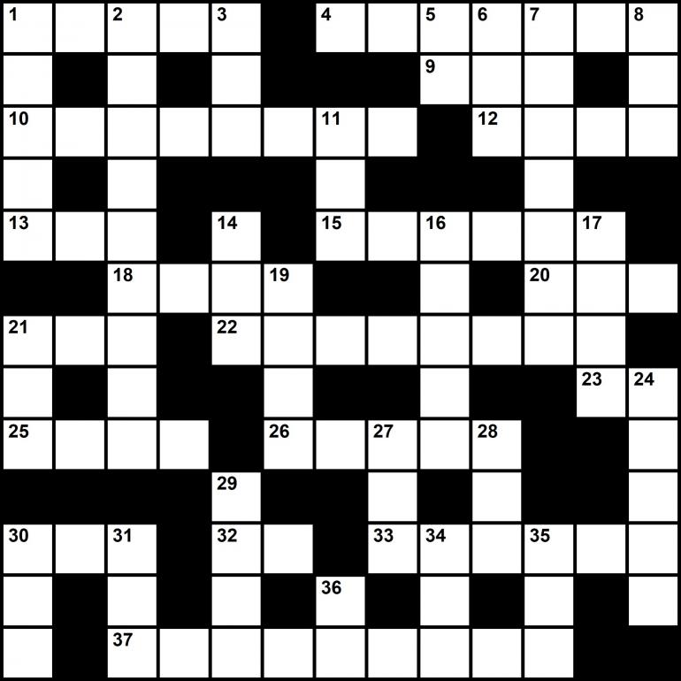 Fall 2019 Crossword