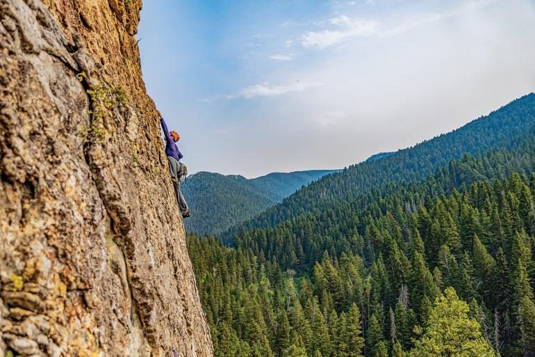 Bear Canyon climbing