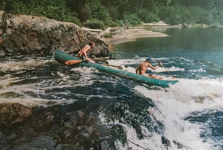 my first time bill zell canoeing