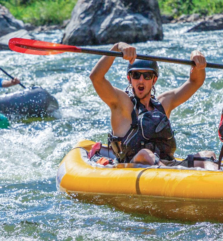 inflatable ducky boating