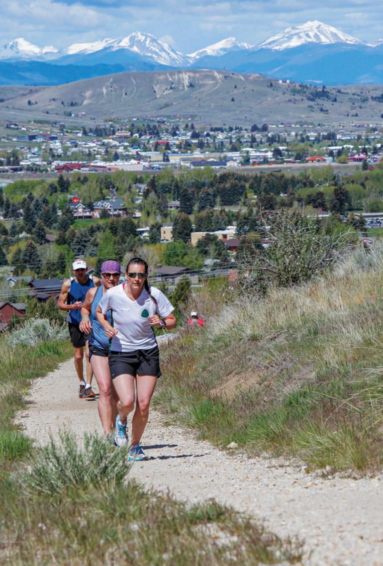 trail running butte