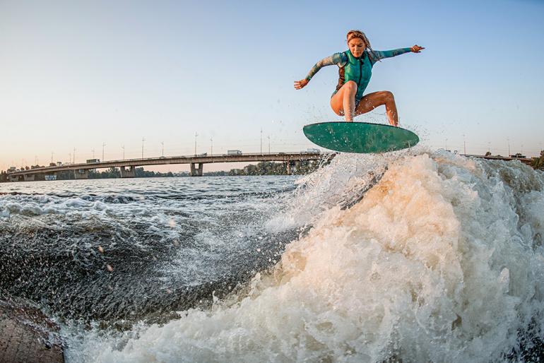 surfing