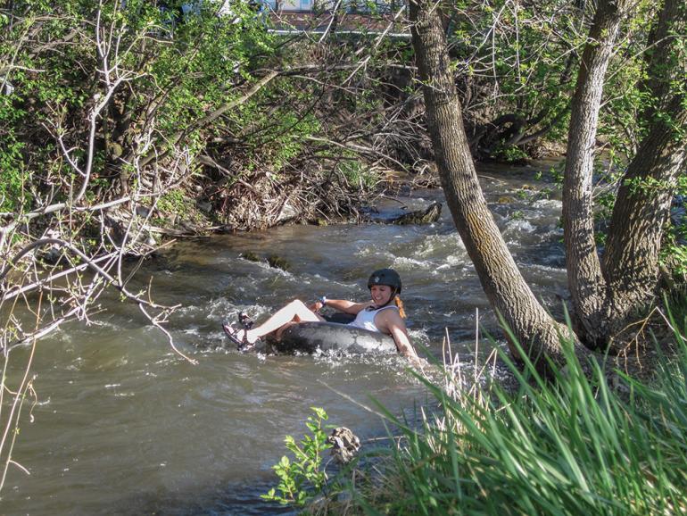 tubing creek