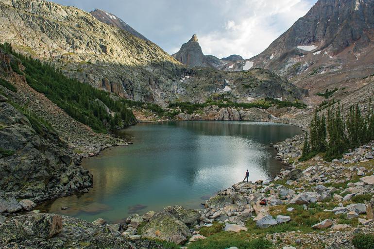 beartooth fly fishing mountain lake