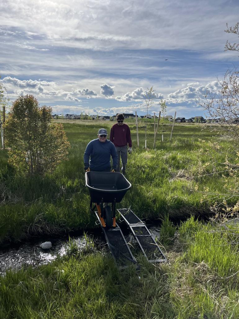Get your hands dirty helping the Gallatin Watershed Council