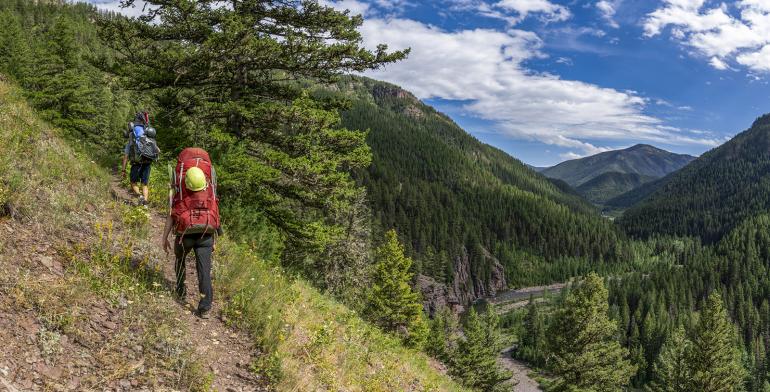 Backpacking into the Middle Fork of the Flathead