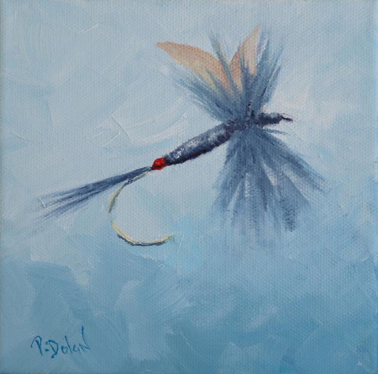 "Blue Dun Oil" by Pam Dolan
