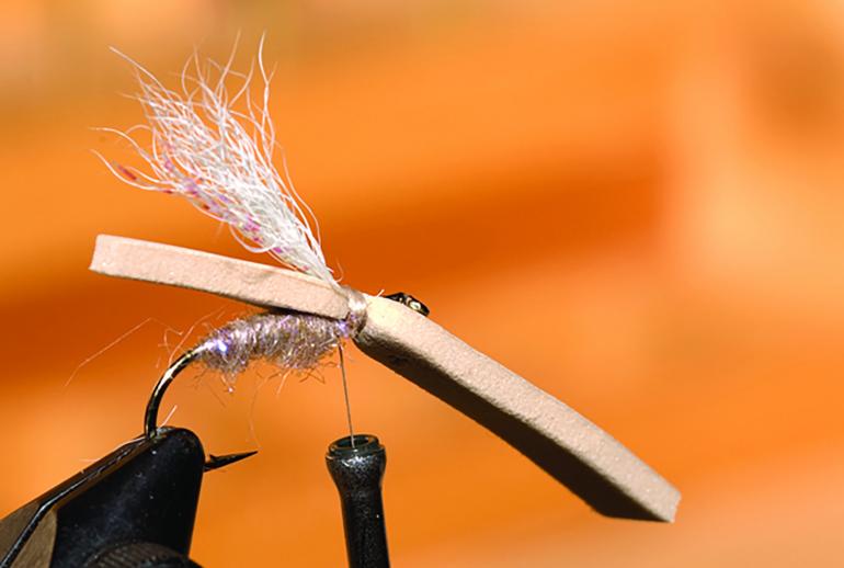 Tying the Tan Cicada Foam fly