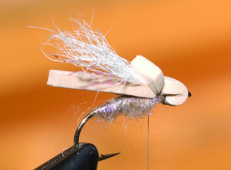 Tying the Tan Cicada Foam fly