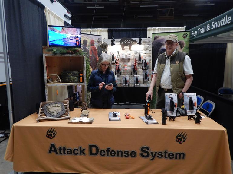 ADS Holster booth at the Montana Outdoor Expo