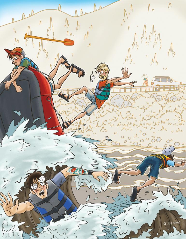 Three days of whitewater mania