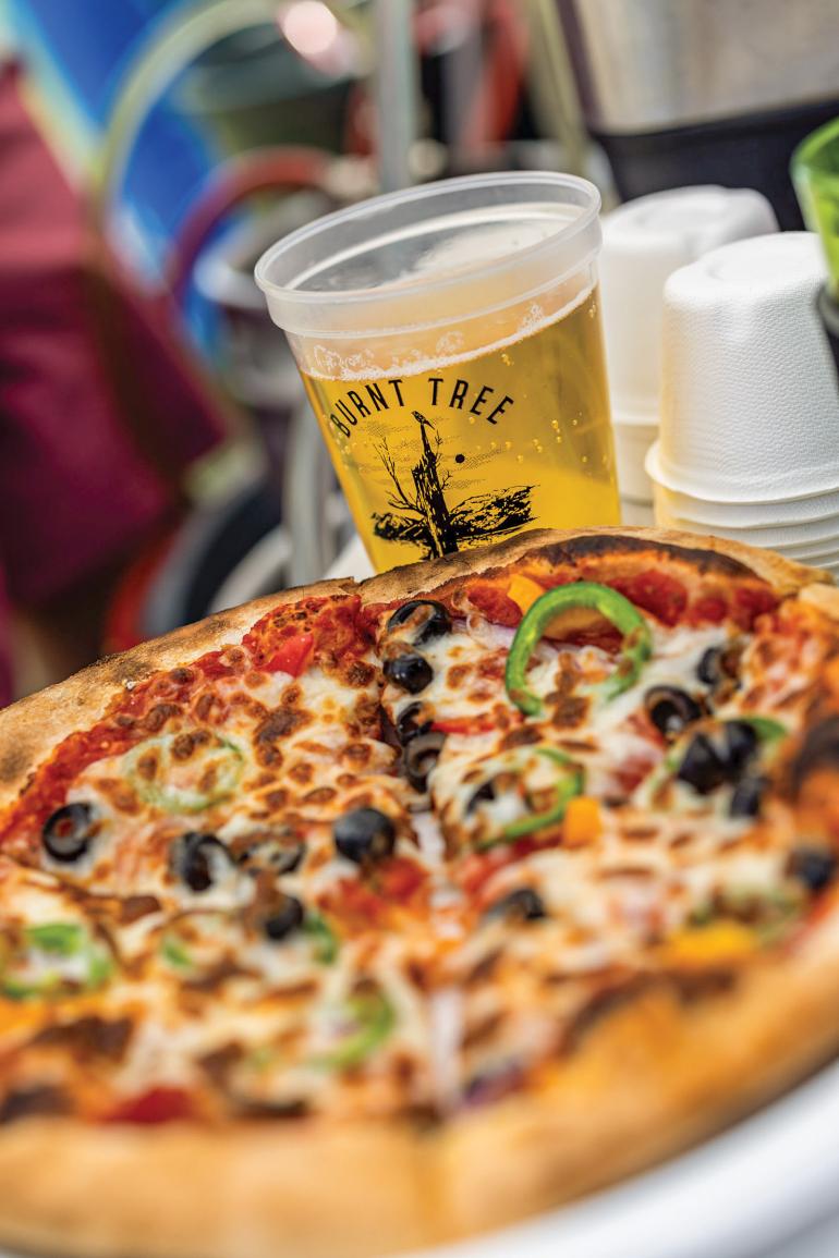 Pizza and Beer