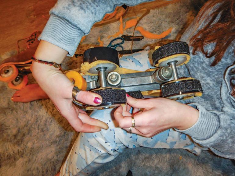 Building trail-ready roller skates