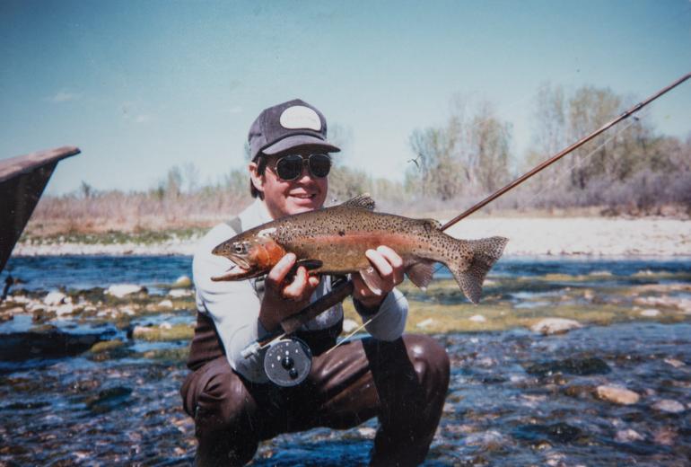 Catching rainbows on the Madison in the 70's