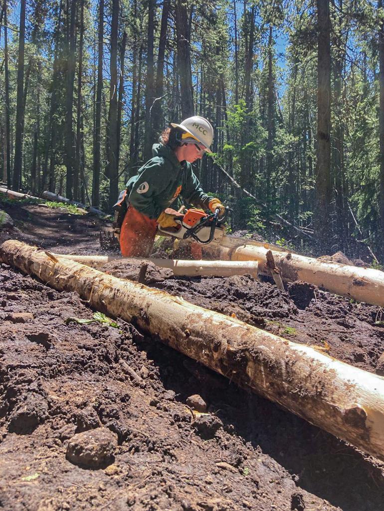 MCC keeping our trails clean