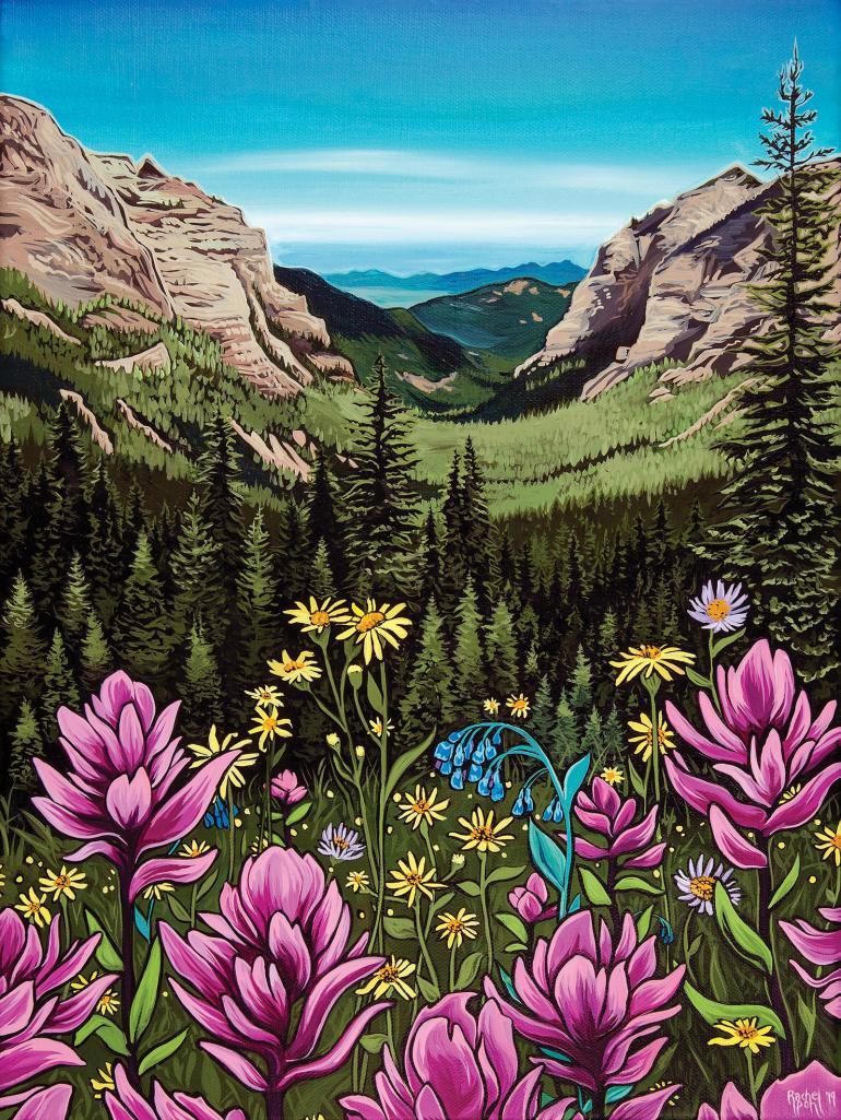 "Canyon Paintbrush" by Rachel Pohl