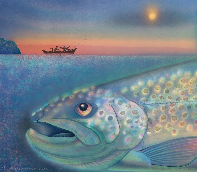 "Lost Fish are Always Bigger" by Parks Reece