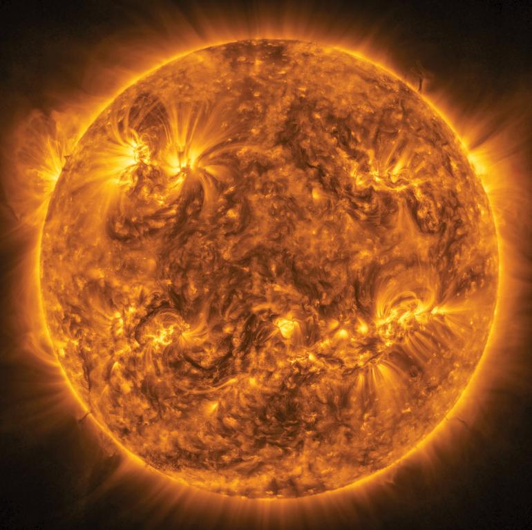 The sun
