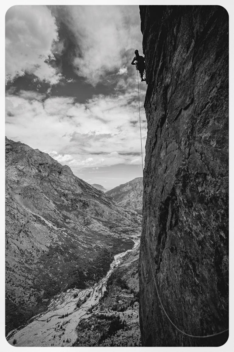 climbing in the Beartooths