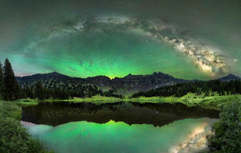 Hyalite Twilight by Jake Mosher