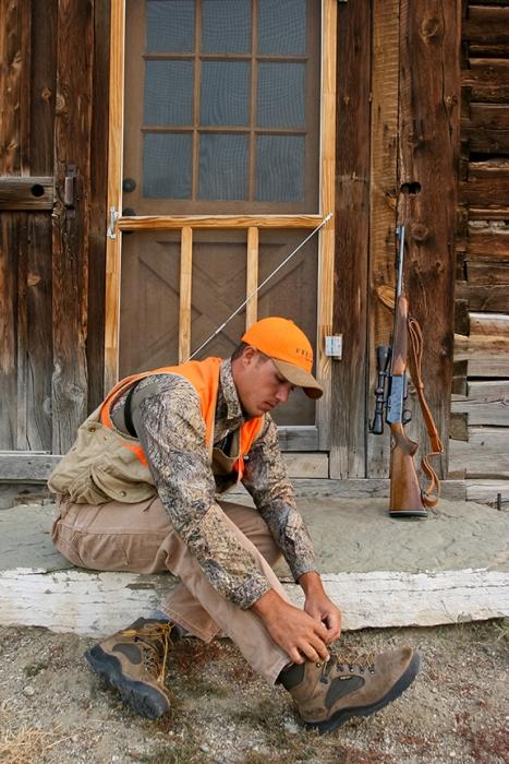 hunting boots, bird hunter, hunter orange 