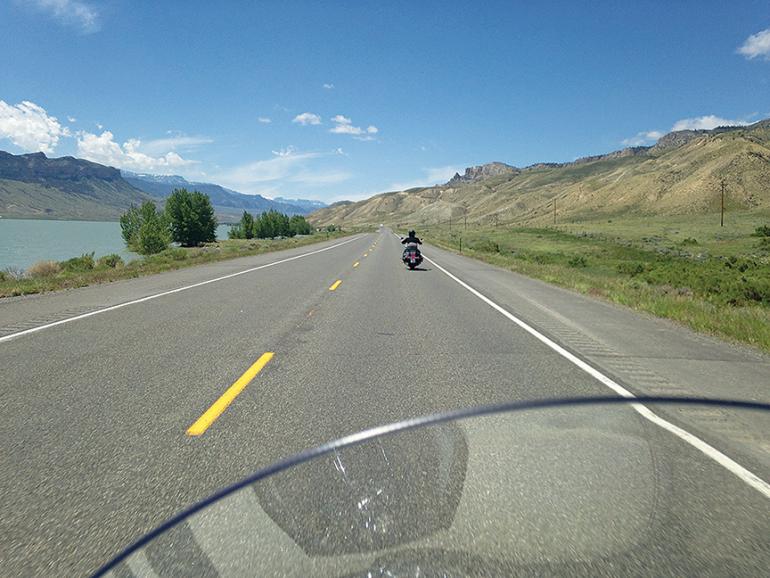 Road view, Harley