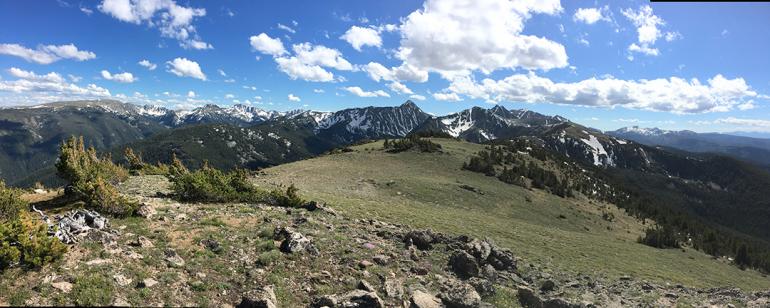 Indian Ridge, Spanish Peaks, Montana