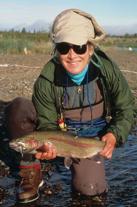 Maggie Merriman, Female Fly Fishing, West  Yellowstone, Montana