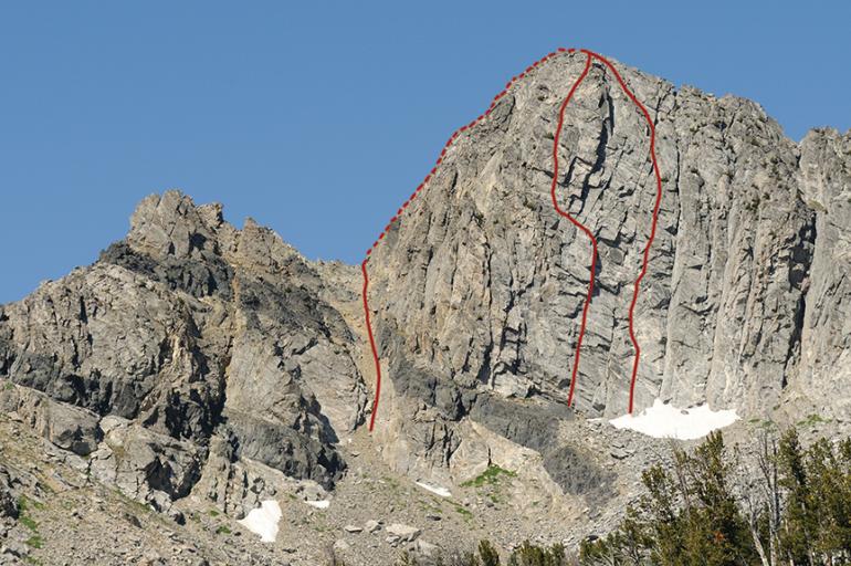 Beehive Routes, alpine climbing, Beehive basin, Montana, mountain