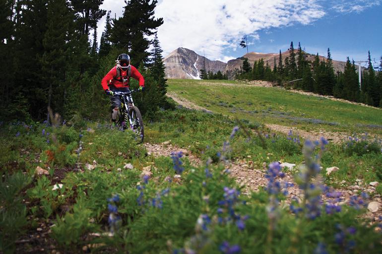 big sky downhill mountain biking