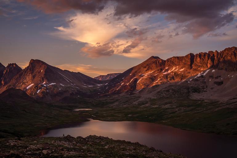 Mountains, Montana lake, landscape, public lands, wilderness