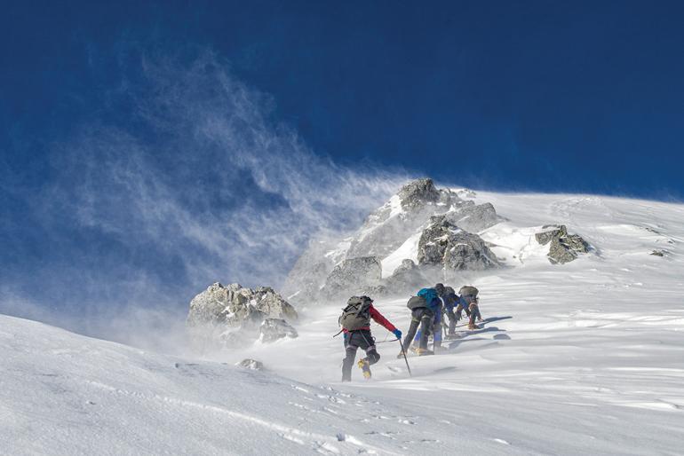 winter climbing, avalanche, backcountry